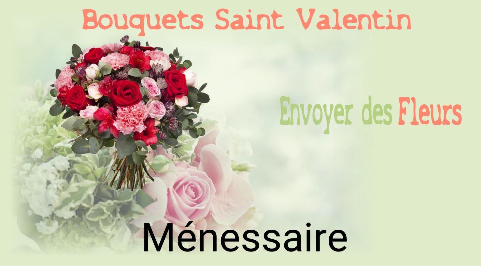 Roses de Saint-Valentin livrées à Ménessaire